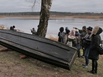 Zimowe Ptakoliczenie 2024 w Sulejowskim PK.fot.P.Wypych, 